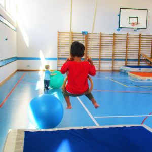 Impressionen HP Meilen Turnhalle Fugu Kinderkrippe Meilen- kita fugu Bewegung